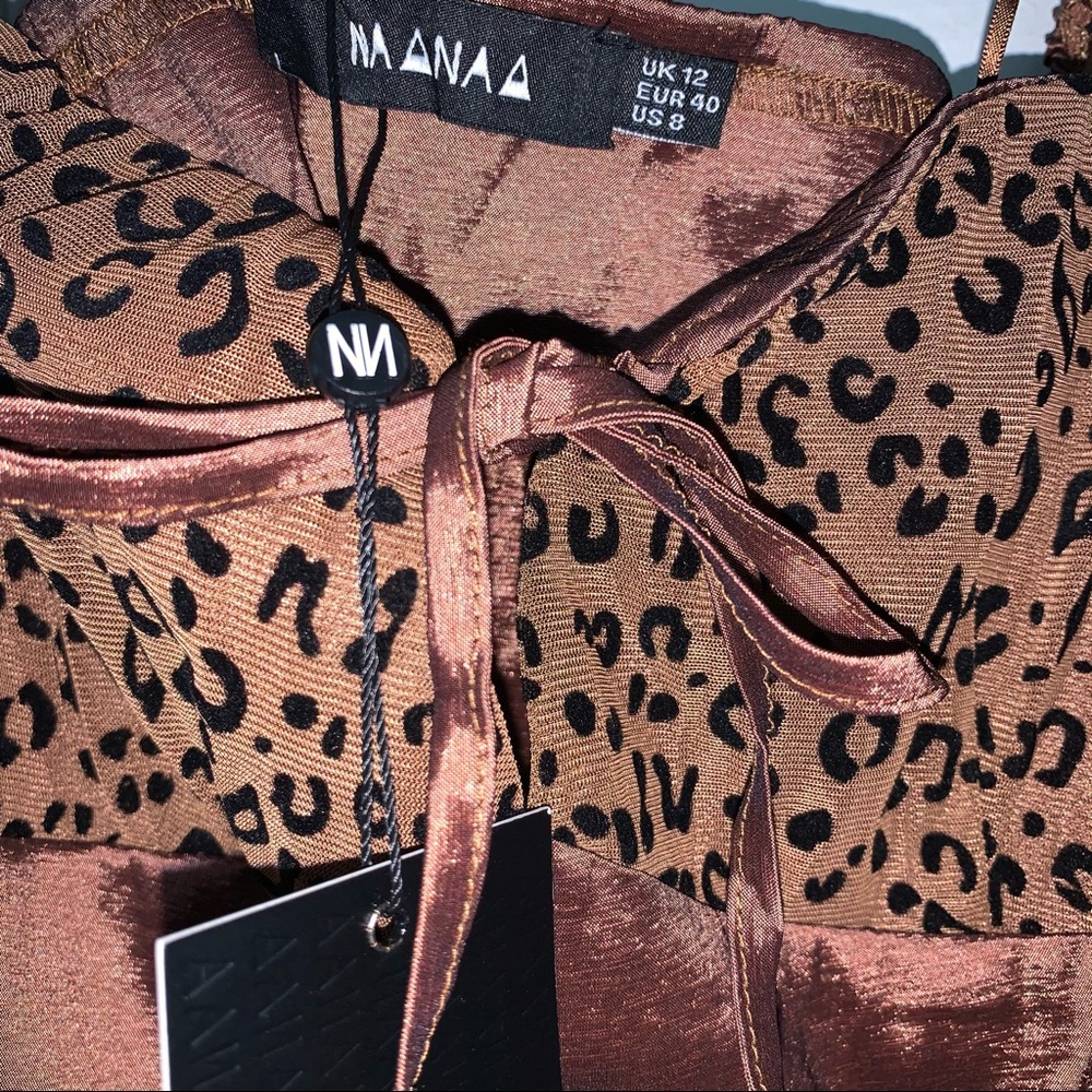 Leopard Print Blouse - Picture 5 of 6
